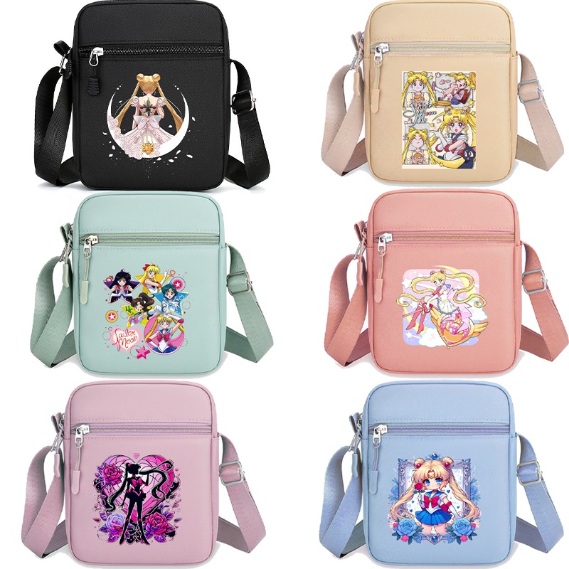 Anime Tote Bag - Sailor Moon Omuz Çantası Unisex Sevimli