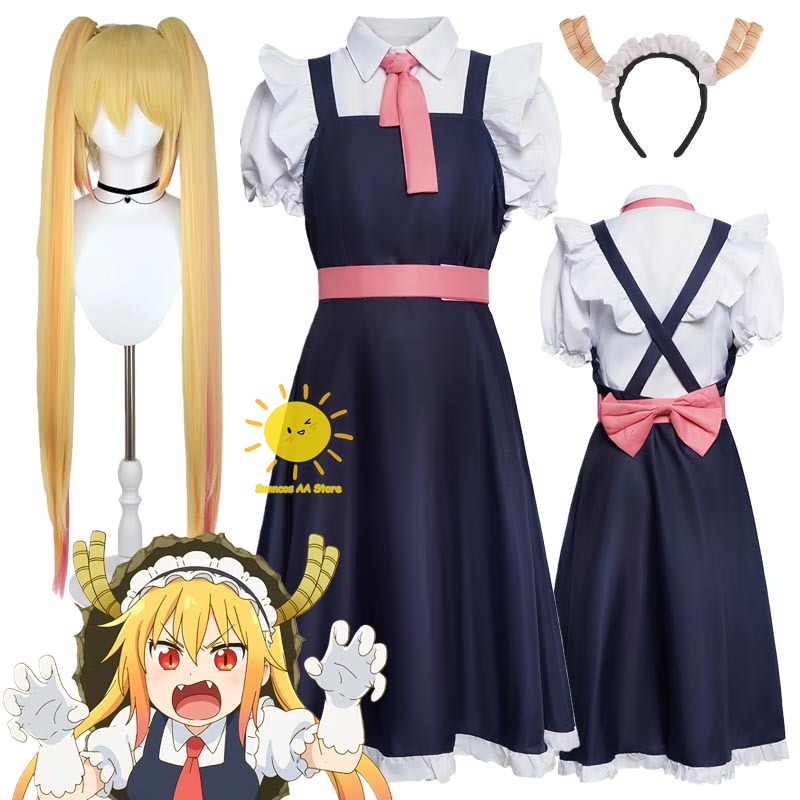 Anime Merchandise For Women - Anime Bayan Kobayashi'nin Ejderha Hizmetçisi Cosplay