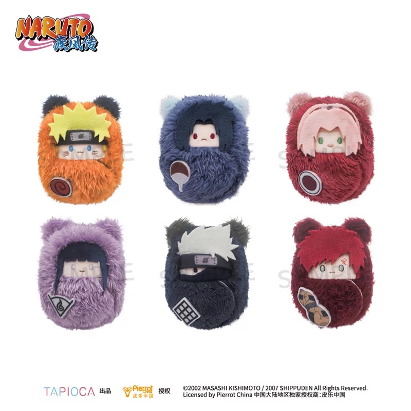 Anime Merchandise Naruto - Naruto Sasuke Sakura Palm Zoo Peluş