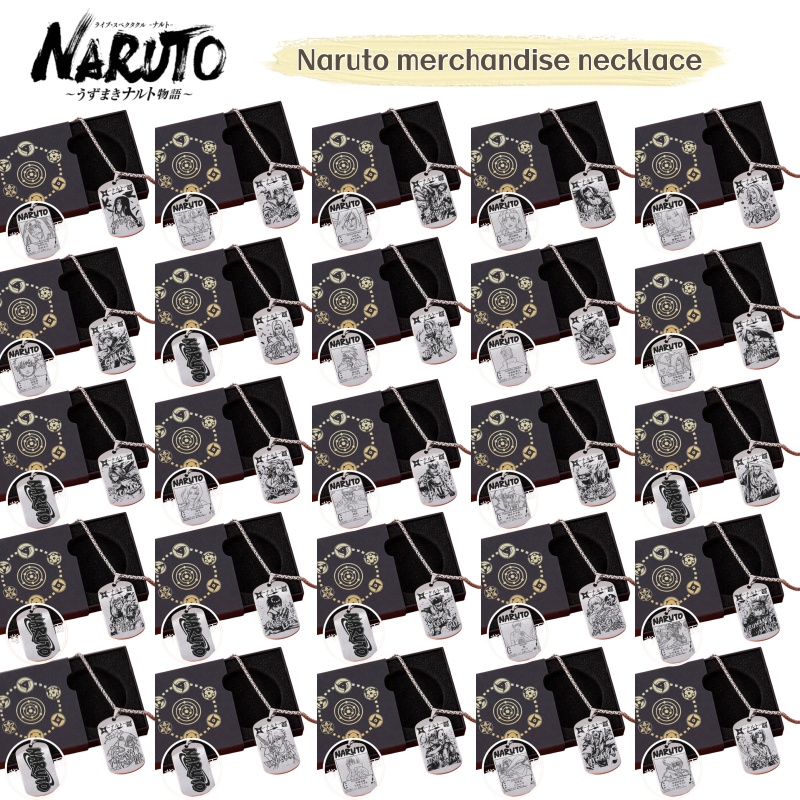Anime Merchandise Naruto - Naruto Anime Ürünleri Kolye Uchiha Itachi,