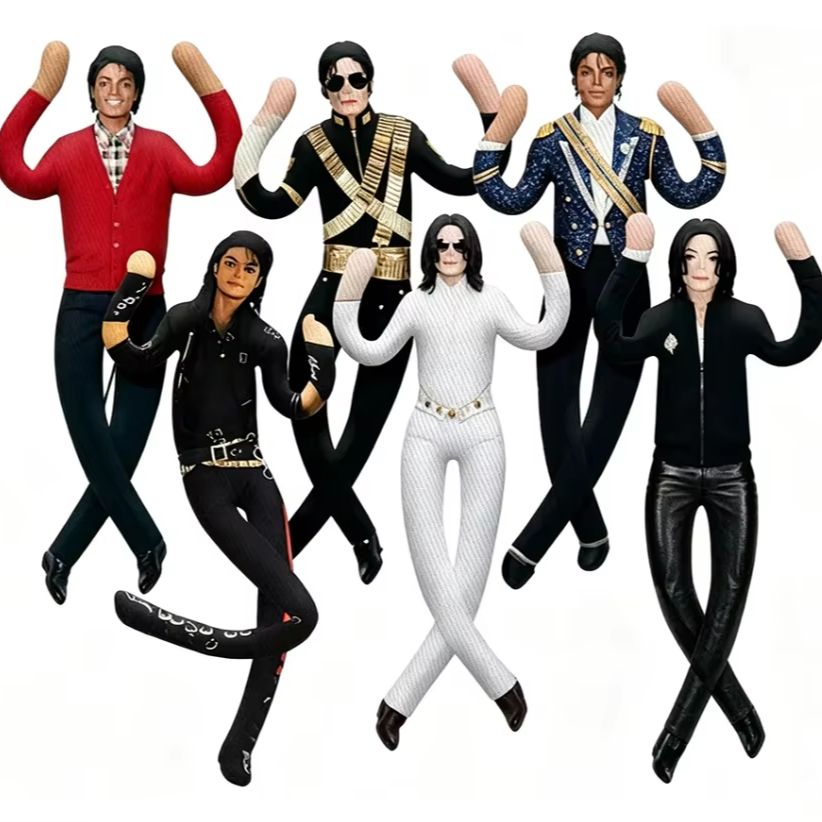 Yeni Stil Michael Jackson Cosp - Anime Merchandise Plush Toys incelemesi ve fiyatı