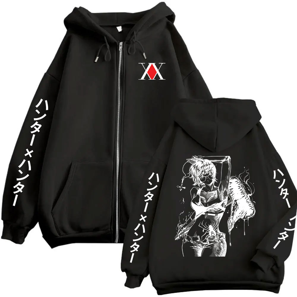 Anime Hunter X Hunter Fermuarl - Anime Merch Hoodie incelemesi ve fiyatı
