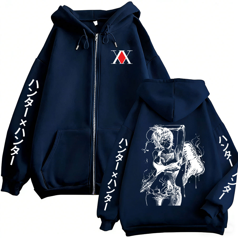 Anime Hunter X Hunter Fermuarl - Anime Merch Hoodie incelemesi ve fiyatı