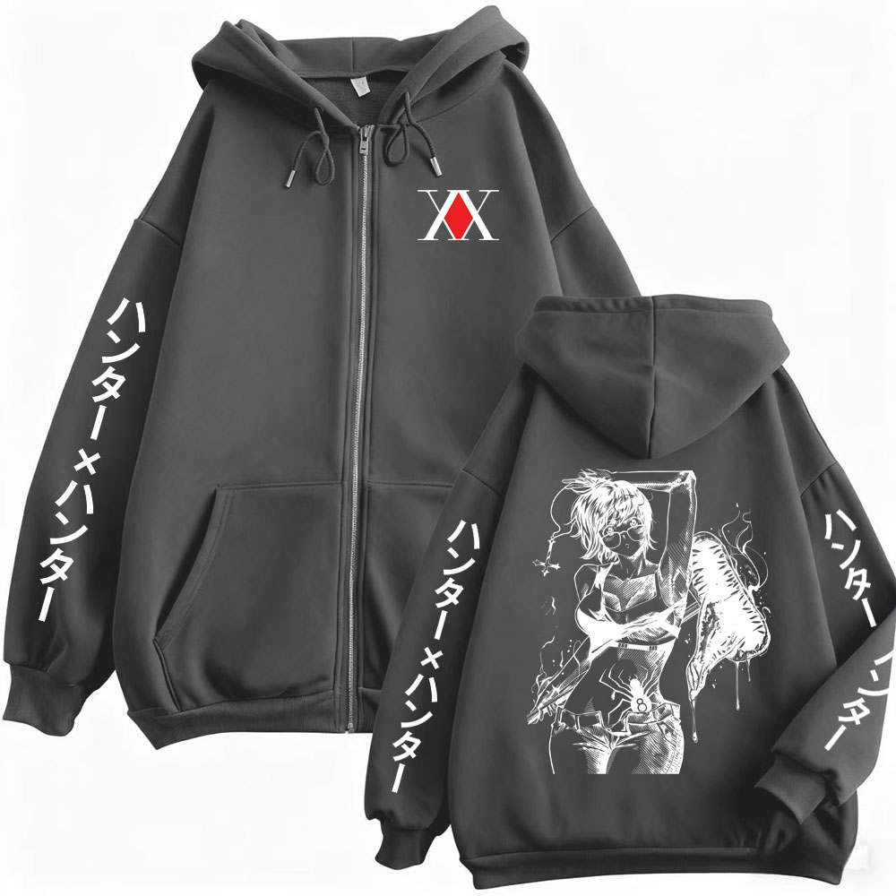 Anime Hunter X Hunter Fermuarl - Anime Merch Hoodie incelemesi ve fiyatı