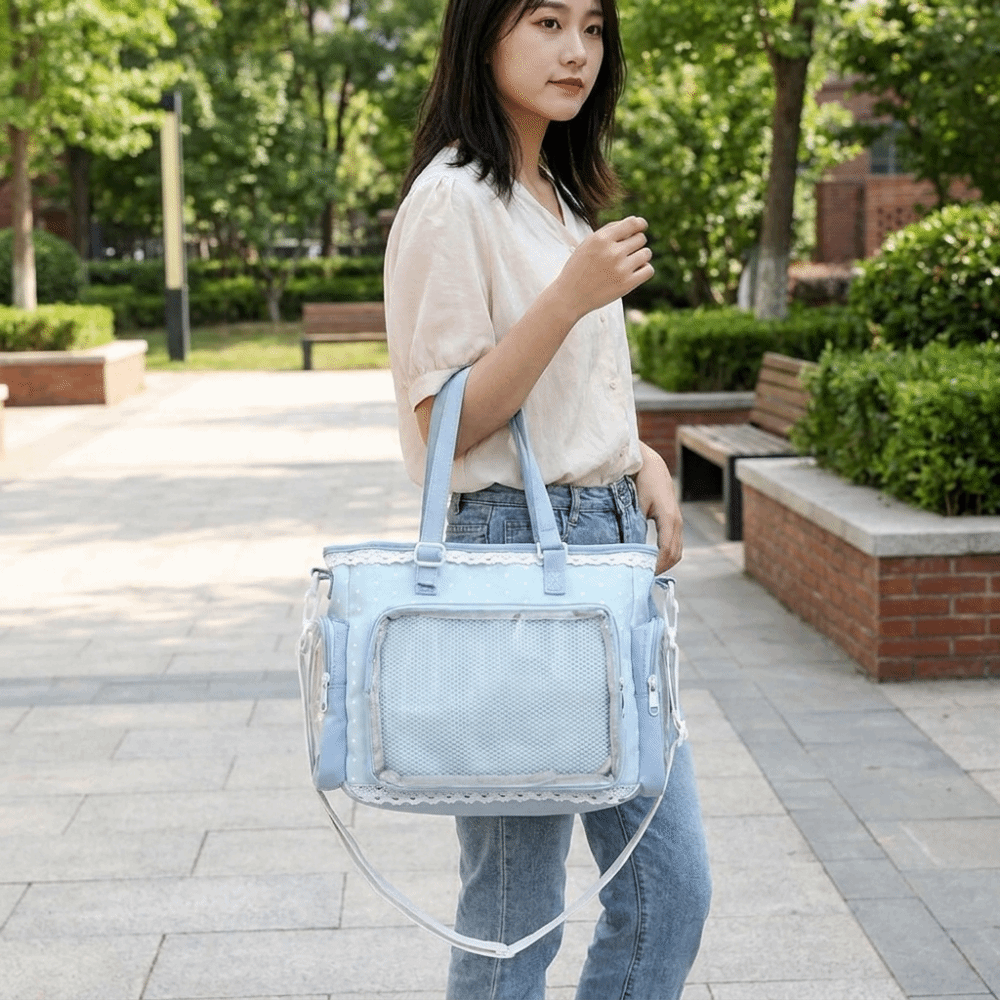Sevimli Bale Tarzı Lolita Cros - Anime Tote Bag incelemesi ve fiyatı