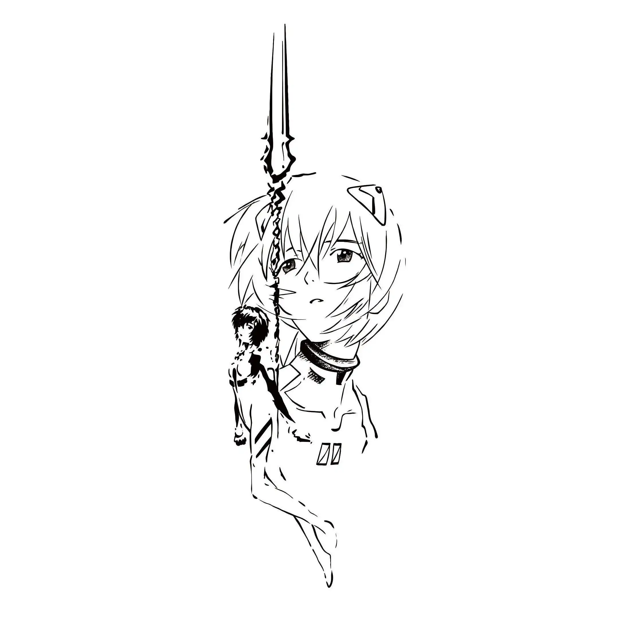EVA Ayanami Rei Temalı, Geçici - Evangelion Anime Merchandise incelemesi ve fiyatı