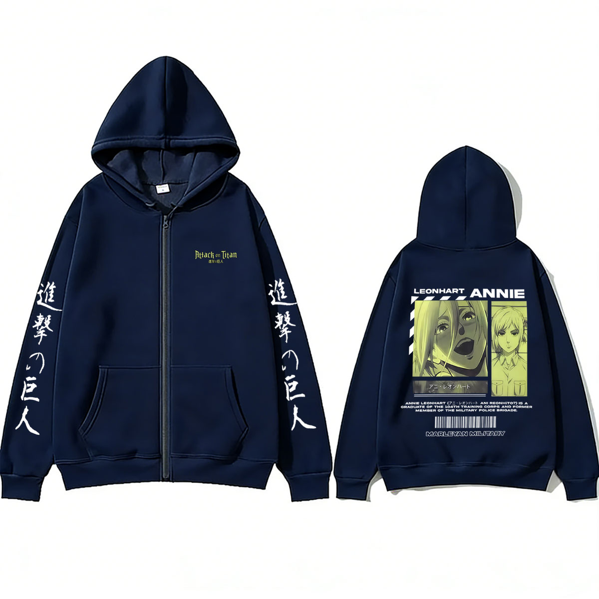 Anime Attack on Titan Annie Le - Anime Merch Hoodie incelemesi ve fiyatı