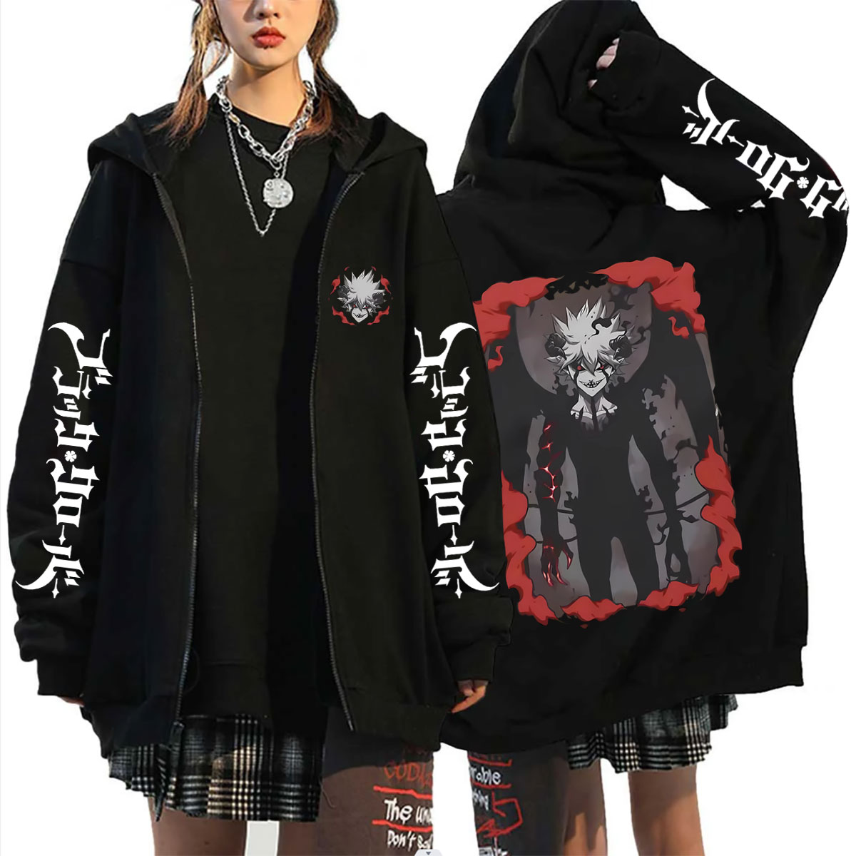 Anime Black Clover Asta Temalı - Anime Merch Hoodie incelemesi ve fiyatı