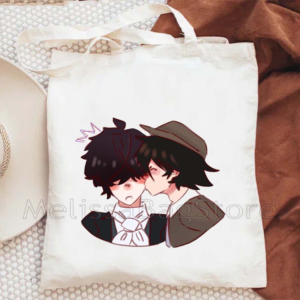 Vintage Bungou Stray Dogs Kenj - Anime Tote Bag incelemesi ve fiyatı