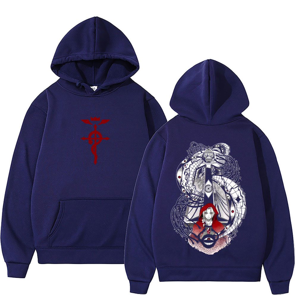 Sıcak Japon Anime Fullmetal Al - Anime Merch Hoodie incelemesi ve fiyatı