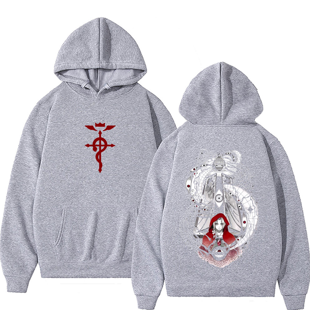 Sıcak Japon Anime Fullmetal Al - Anime Merch Hoodie incelemesi ve fiyatı