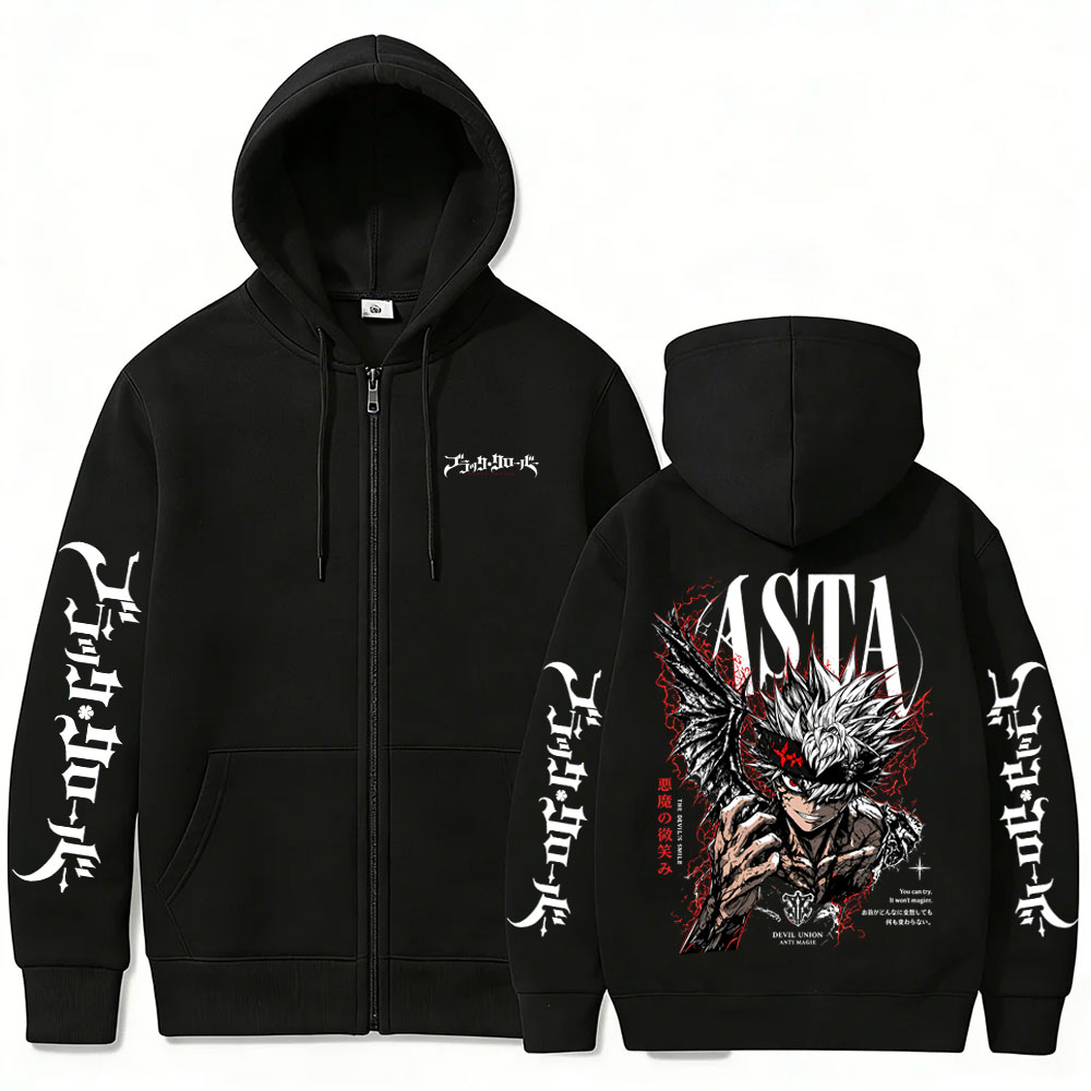Anime Black Clover Asta Temalı - Anime Merch Hoodie incelemesi ve fiyatı