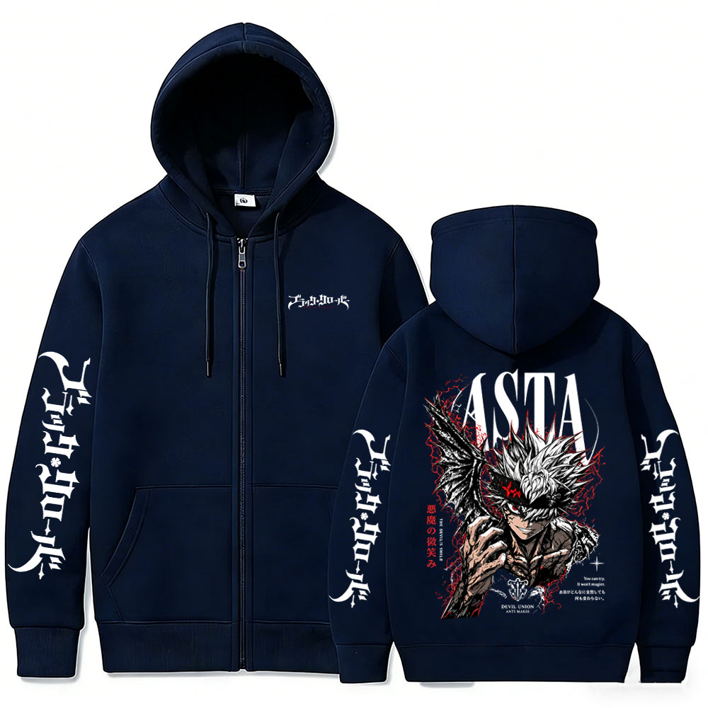 Anime Black Clover Asta Temalı - Anime Merch Hoodie incelemesi ve fiyatı