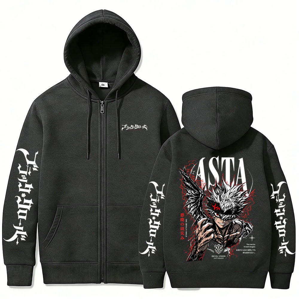 Anime Black Clover Asta Temalı - Anime Merch Hoodie incelemesi ve fiyatı