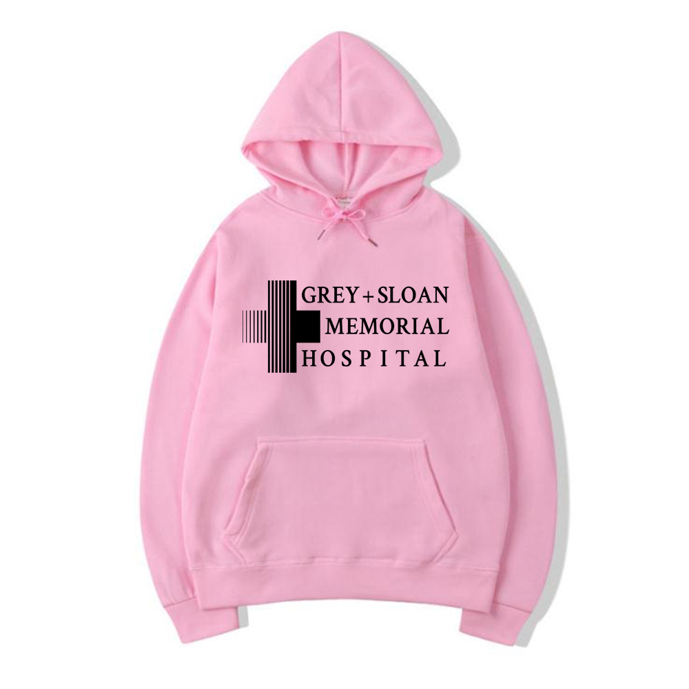 Grey's Anatomy Hoodie Gri Sloa - Anime Merch Hoodie incelemesi ve fiyatı